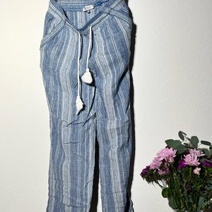 flowy Beach pants- size M